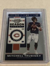 2019 Panini Contenders Mitchell Trubisky #69 (RC) Rookie Bears - $7.70