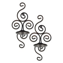 SCROLLWORK CANDLE SCONCES - $26.99