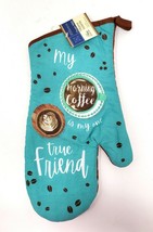 Home Collection Kitchen Oven Mitt - New - Morning Coffee... - $9.99