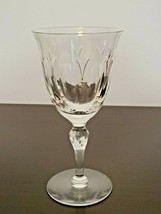 Stuart Crystal Camelot 7 1/4&quot; H x 3 1/2&quot; W Water Goblet Made In England - £77.90 GBP