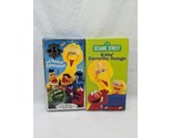 Lot Of (2) Sesame Street VHS Tapes 25th Birthday Kids Favorite Songs - £20.32 GBP