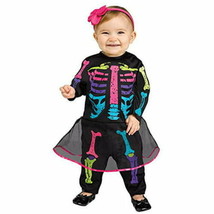 Fun World Baby Bones Skeleton Infant Costume Multicolor Large (12-24 mon... - £11.77 GBP