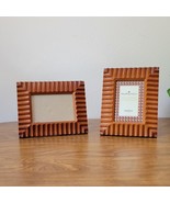 2 Wood Photo Frames 3.5 x 5 Pacific Walnut - £14.94 GBP