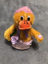 Vintage DAN DEE 7” Duck Musical Singing Plush Yakety Yak Kmart Easter - £22.43 GBP