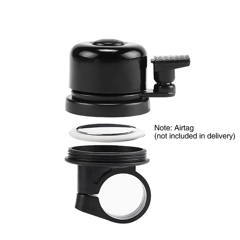 AirBell  AirTag Bicycle Bell Anti-Theft Hidden Holder in Bell - Road Tra... - $96.47