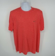 Greg Norman Mens Red Luxury Cotton T-Shirt Size Large - £13.14 GBP