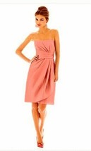 Bridesmaid / Cocktail dress 602 by Alfred Sung....Apricot...Size 4...NWT - £11.38 GBP