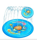 Upgraded Splash Pad - 67 Inches- Sprinkler for Kids and Toddlers - Non-Slip - $434.13 MXN