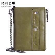 Humerpaul BP986 Men’s Wallet, Top Leather, Multi-cards,2 Hinge, Anti-theft RFID - £32.37 GBP
