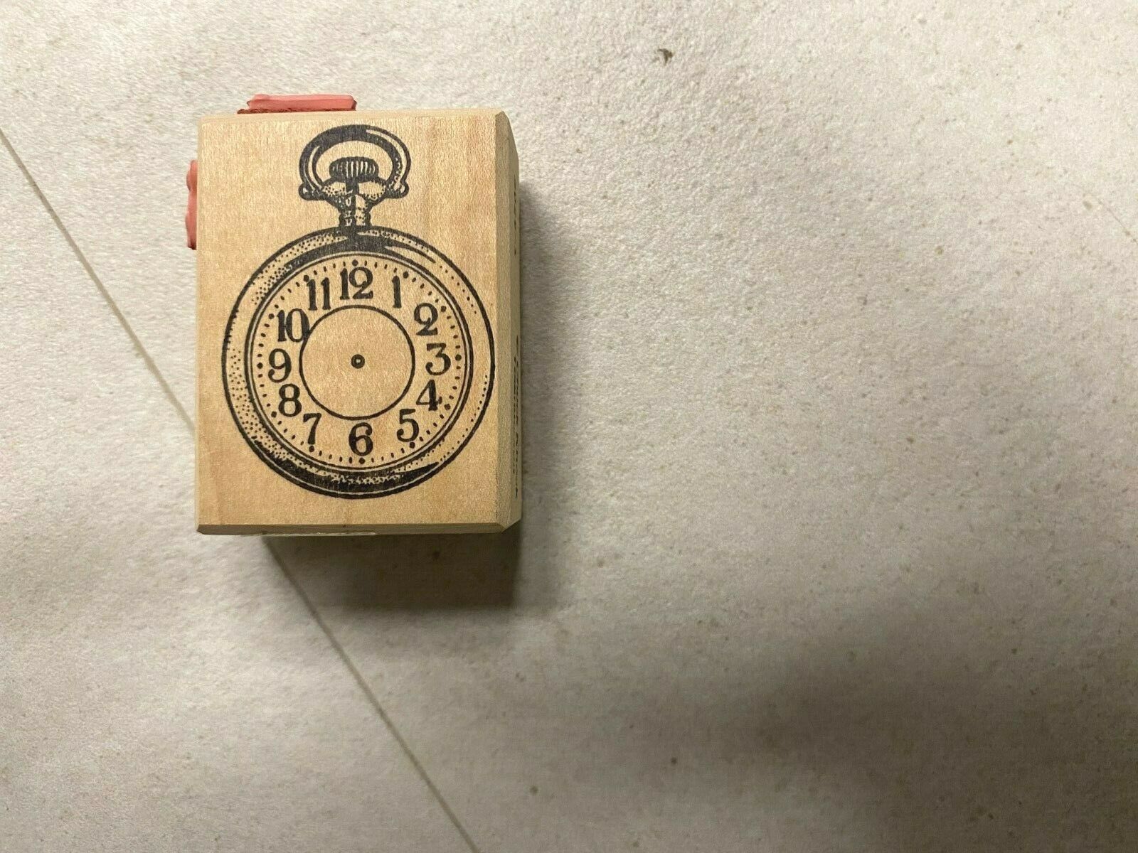 All About Time Clocks New Wood Mounted Rubber Stamps Buy More & Save! Item image 9