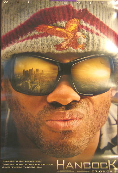 Will Smith in Hancock Advance One-Sheet Movie Poster 2008 NEW ROLLED - $3.99