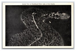 Aerial View Duckhead Point Lake of the Ozarks MOi UNP Greycraft Postcard U21 - £3.06 GBP