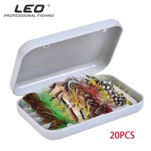 100Pcs/Set Insects Flies Fly Fishing Lures Bait High  Steel Hook Fish Tackle Wit - £67.13 GBP