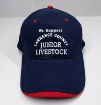 Vintage We Support Lawrence County Junior Lifestock Adjustable Baseball Cap - $12.60