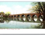 Wilmers Bridge Lancaster Pennsylvana PA UNP Unused UDB Postcard T2 - $4.90