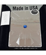 Zippo Lighter - Star w/ Blue Swarovski Crystal High Polish Chrome - 853400 - $667.90 MXN