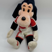 Walt Disney Productions Sport Goofy Plush by California Stuffed Toys 18&quot; VNTG - £11.62 GBP