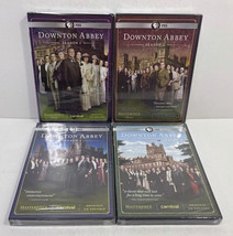 Lot of 4 DVDs of Downton Abbey: Seasons 1-4, Brand New and Sealed! 1, 2,3,4 - £14.38 GBP