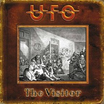 UFO The Visitor BANNER Huge 4X4 Ft Fabric Poster Tapestry Flag Print album cover - $22.00