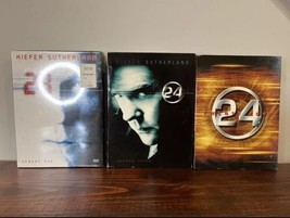 24 TV Television Show Lot Seasons 1 3 &amp; 4 DVD Bundle Set Fox Jack Bauer - £15.67 GBP