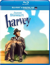 HARVEY BLU-RAY DVD + Digital Copy + UltraViolet JIMMY STEWART INVISIBLE ... - $24.99