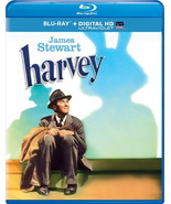 HARVEY BLU-RAY DVD + Digital Copy + UltraViolet JIMMY STEWART INVISIBLE ... - £19.65 GBP