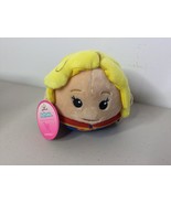 Hallmark Fluffballs DC Comics Supergirl 4&quot; Plush Ornament Decoration NEW - $10.39