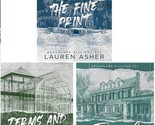 Lauren Asher 3 Books Set: Fine Print + Terms And Conditions + Final Offer - £24.07 GBP