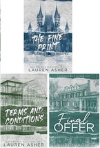 Lauren Asher 3 Books Set: Fine Print + Terms And Conditions + Final Offer - £24.05 GBP