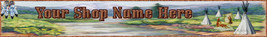 Website Banner Native American Village Professional Quality  - £5.46 GBP