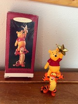 Hallmark Winnie the Pooh and Tigger Holding 95 Star Resin Christmas Tree Ornamen - £11.90 GBP