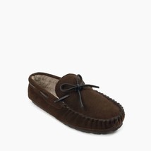 Minnetonka men&#39;s casey slipper in Brown - size 9 - £31.49 GBP