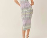 Mable Crochet Knit Dress Gray, Lavender, Yellow, Blue - $47.00