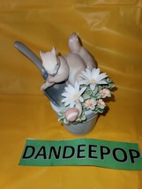 Lladro Daisa Squirrel Porcelain You Surprised Me Garden Snail Flower Pot 8026 - £342.37 GBP