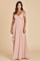Birdy Grey SPENCE CONVERTIBLE DRESS CHIFFON Dusty Rose Small NEW NWT Wed... - €34,26 EUR