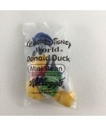 Walt Disney World Donald Duck Mini Bean Plush Stuffed Toy Kelloggs Vinta... - £8.07 GBP