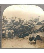 WW1 Dardanelles Expedition Campaign African Camp Vintage 1915 Stereoview... - $15.79