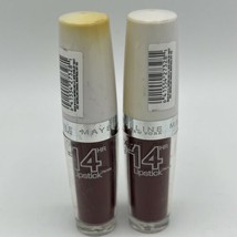 Lot Of 2 Maybelline Super Stay 14 Hr Lipstick, #075 Timeless Crimson - £14.13 GBP