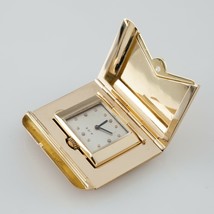 14k Yellow Gold Envelope Pocket Watch by Kior! Great Vintage Piece - $7,796.58