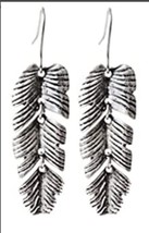 Feather Earrings for Women Boho Jewelry Waterdrop Earrings / Free Gift Box - £7.47 GBP