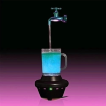Magic LED Faucet Beer Mug Lamp Color Changing Floating Tap Tabletop Foun... - $27.71