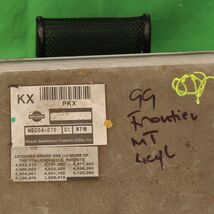 1999 Nissan Frontier 2.4L MT 2WD ECU ECM PCM Engine Computer Module MEC04-010 image 2