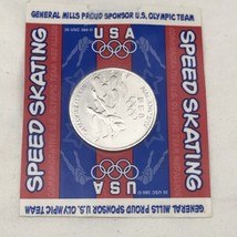 Olympics Nagano 1998 US Team Medallion Speed Skating - £7.79 GBP