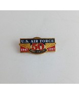 Vintage 1947 1997 U.S. Air Force 50th Anniversary Lapel Hat Pin - $8.25