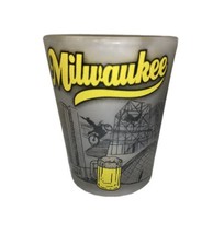 Vintage Milwaukee Fog Glass Souvenir Shot Glass - £5.45 GBP