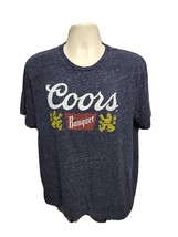 Coors Banquet Adult Large Gray TShirt - £15.48 GBP
