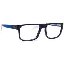 Armani Exchange Eyeglasses AX 3035 8157 Matte Dark Navy Square Frame 54[]17 140 - $89.99