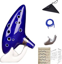 Legend Of Zelda 12 Hole Alto C Ocarina By Aovoa With Display Stand And - £30.01 GBP