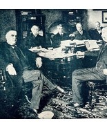 President William McKinley And The War Cabinet 1901 Victorian Art Print ... - $35.14 CAD