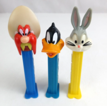 Lot of 3 Looney Tunes Pez Dispensers Bugs, Yosemite Sam, &amp; Daffy (F) - $183.57 MXN